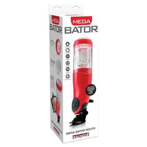 EXTREME TOYZ - PDX MEGA BATOR USB MASTURBATORE MASCHIO BOCCA ROSSO